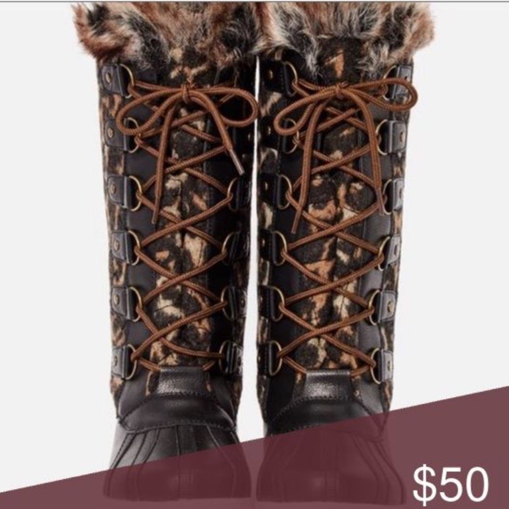 Y2K NIB Shoedazzle winter boots-‎  size 5.5  OLDSTOCK